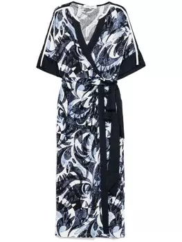 Платье миди Dorothea DVF Diane von Furstenberg, синий