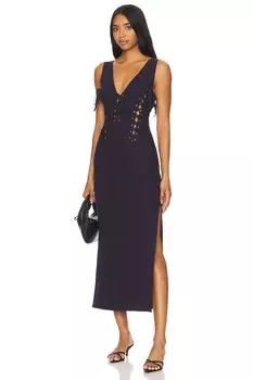 Платье миди dreamscape Lioness, синий