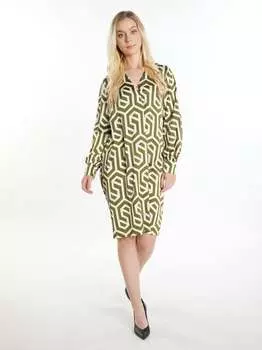 Платье миди Dreimaster, белый