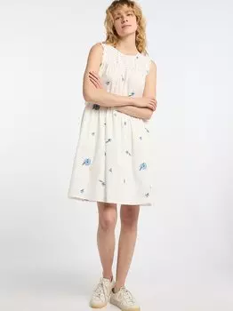 Платье миди Dreimaster, белый