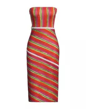 Платье-миди Dsquared2, оранжевый
