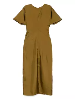 Платье миди Ella Soeur, зеленый