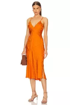 Платье миди Equipment Leo, цвет Autumn Maple