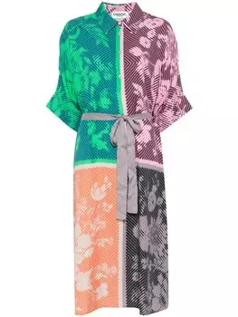 Платье миди Essentiel Antwerp Garnet, зеленый