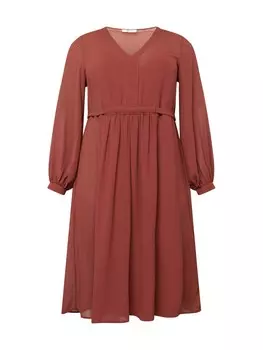 Платье миди ETAM T-shirt Swimsuit TAYLOR, карамельный