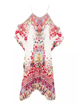 Платье миди Faith, Luck and Justice Camilla, белый