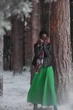 Платье миди FatFace Nate Fat Face, зеленый