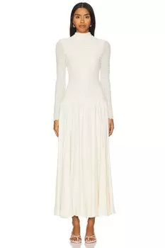 Платье миди feja с открытой спиной Siedres, экрю