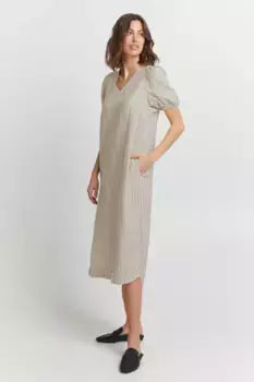 Платье миди Fransa " Fransa FRLinen", цвет Birch Mi