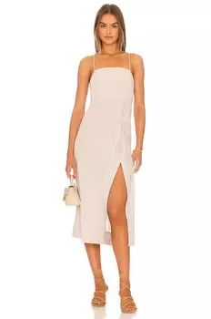 Платье миди Free People Francesca, цвет Ocean Pearl