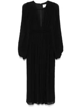 Платье миди Genevieve Aje, черный