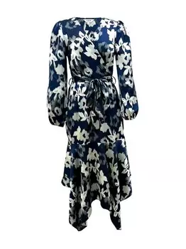 Платье миди Gini London, синий