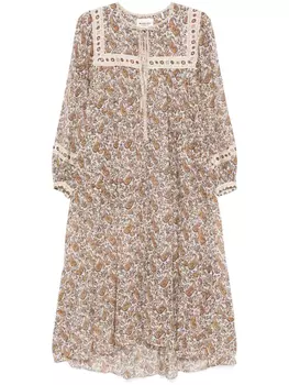 Платье миди Грейла MARANT TOILE, нейтральный