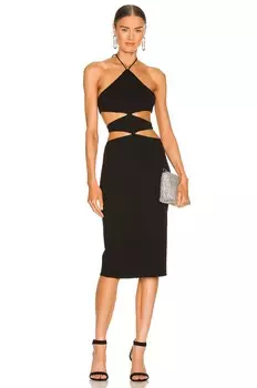 Платье миди h:ours Silvana, черный