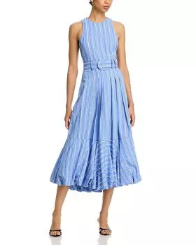 Платье миди Hailey Cinq Sept, синий