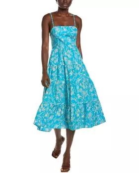 Платье миди Хатч Симпсон Hutch, цвет teal