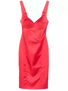 Платье миди Haze Murmur, красный