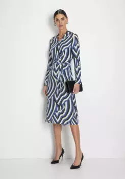 Платье миди HECHTER PARIS с поясом - НОВАЯ КОЛЛЕКЦИЯ, черный