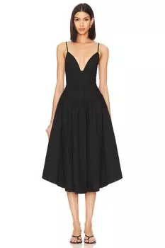 Платье миди хела Nbd, черный