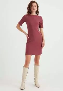 Платье миди Herita, розовый