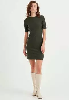 Платье миди Herita, зеленый