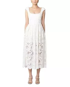 Платье миди Holland SAU LEE, белый