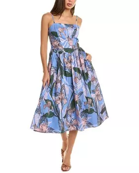 Платье миди Hutch Eddi, синий