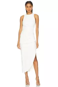 Платье миди ида Misha, белый