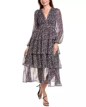 Платье миди IPPONELLI, черный