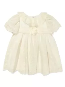 Платье миди из цветочного кружева Patachou, нейтральный цвет