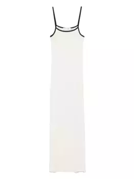 Платье миди из джерси Aya Muse, белый