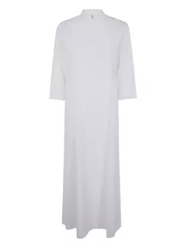 Платье миди из поплина Liviana Conti, белый