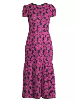 Платье миди из тюля с пайетками Tahlia Milly, черный