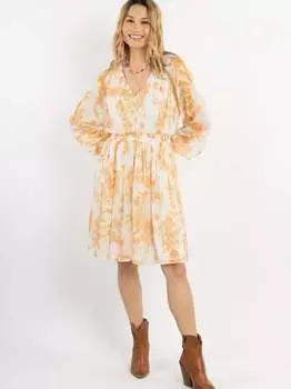 Платье миди Izia, оранжевый