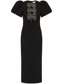 Платье миди Элиана Rebecca Vallance, черный