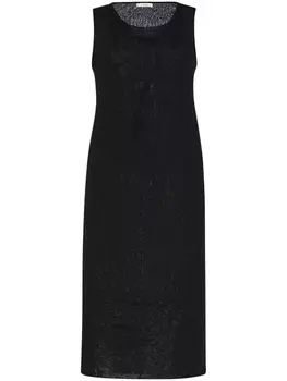 Платье миди Jovienne The Row, черный