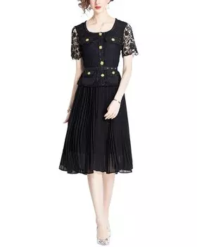 Платье миди KAIMILAN, черный