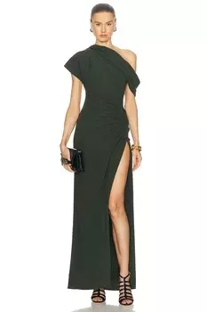 Платье миди Kally с драпировкой Simkhai, цвет Everest