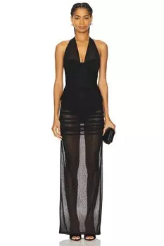 Платье миди каролина Camila Coelho, черный