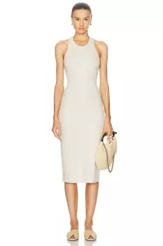 Платье миди Kelly Racerback Leset, цвет Oatmeal