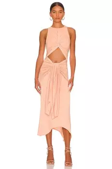 Платье миди L'Academie Perrin, цвет Rose Quartz