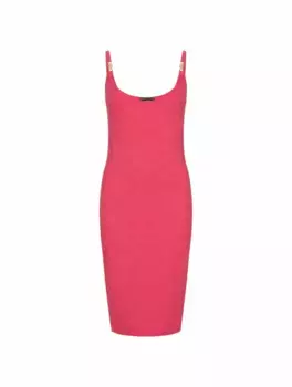 Платье миди La Greca Medusa'95 Versace, розовый