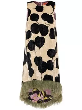 Платье миди La Scala La DoubleJ, нейтральный цвет