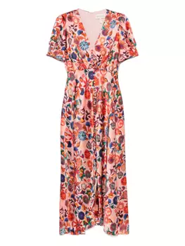 Платье миди Lea Saloni, розовый