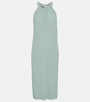 Платье миди Leisure Elia из джерси MAX MARA, зеленый