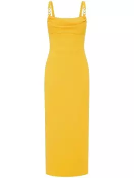 Платье миди Leona Rebecca Vallance, желтый