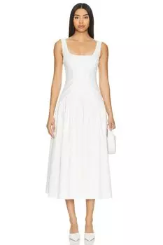 Платье миди линда Camila Coelho, белый