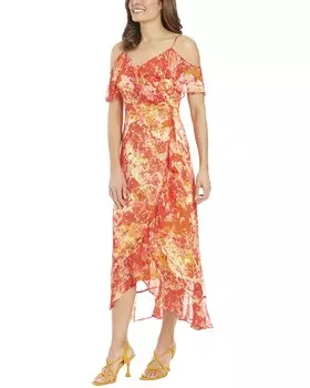 Платье миди London Times, желтый