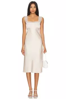 Платье миди лорна Majorelle, красный