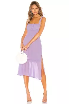 Платье миди Lovers and Friends Arden, цвет Lilac Purple